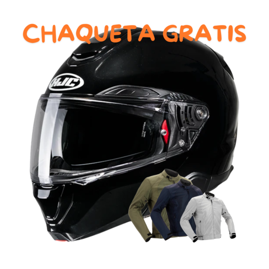 CASCO HJC RPHA 91 NEGRO BRILLO