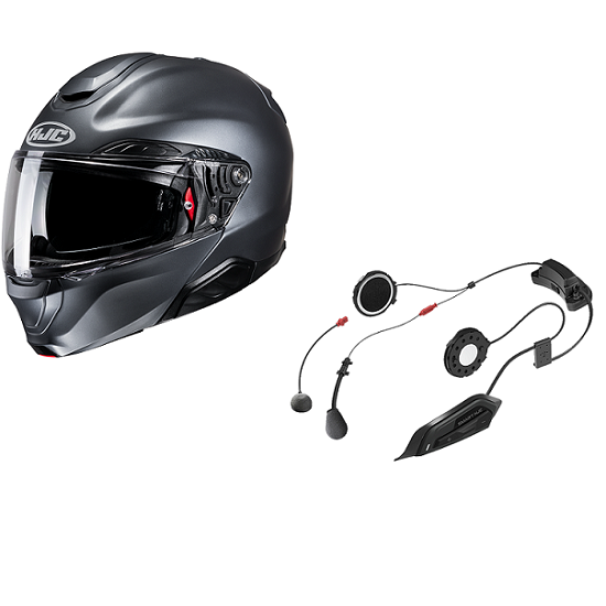 CASCO HJC RPHA 91 + INTERCOM SMART 11B