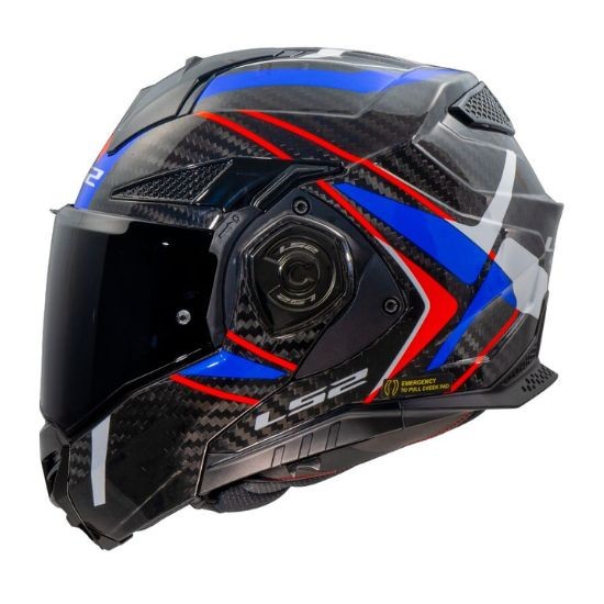 CASCO LS2 ADVANT X CARBON FUTURE II AZUL 