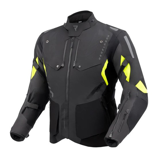 CHAQUETA REBELHORN HIKER IV BLACK ANTRACITA FLUO TOURING