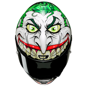 CASCO HJC RPHA 1 JOKER DC COMICS