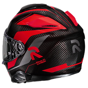 CASCO HJC RPHA 71 CARBON HAMIL MC1