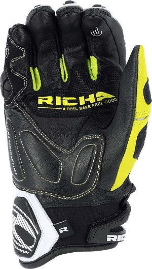 GUANTE RICHA STEALTH AMARILLO FLUOR