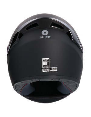 CASCO SHIRO SH 850 NEGRO MATE