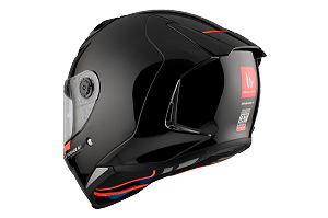 CASCO MT REVENGE 2 S NEGRO BRILLO