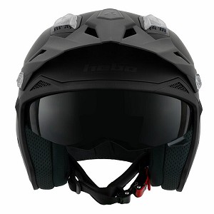 CASCO HEBO ZONE 5 NEGRO MATE