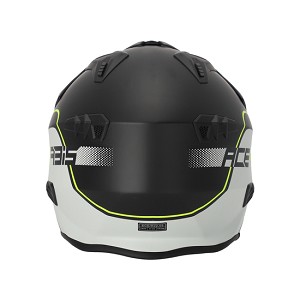 CASCO ACERBIS JET ARIA  NEGRO Y FLUOR