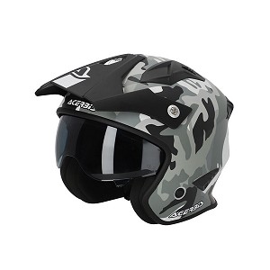 CASCO ACERBIS JET ARIA  CAMUFLAJE