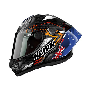 CASCO NOLAN X-804 RS ULTRA CARBON REPLICA C. STONER 10TH ANNIVERSARY CARBON