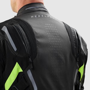 CHAQUETA REBELHORN HIKER IV BLACK ANTRACITA FLUO TOURING