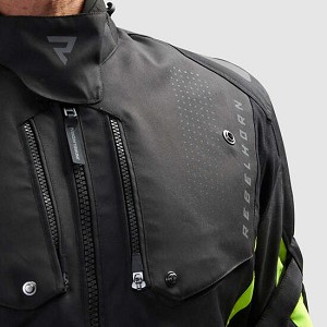 CHAQUETA REBELHORN HIKER IV BLACK ANTRACITA FLUO TOURING