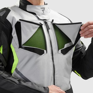 CHAQUETA REBELHORN HIKER IV NEGRO, GRIS, FLUO TOURING