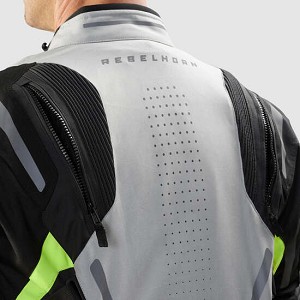 CHAQUETA REBELHORN HIKER IV NEGRO, GRIS, FLUO TOURING