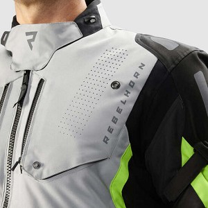 CHAQUETA REBELHORN HIKER IV NEGRO, GRIS, FLUO TOURING