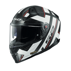 CASCO LS2 FF811 VECTOR 2 CARBON STRONG BLANCO