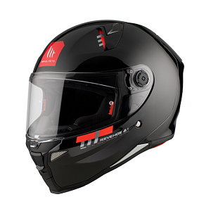 CASCO MT REVENGE 2 S NEGRO BRILLO