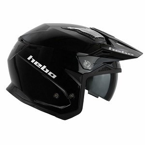 CASCO HEBO ZONE 5 NEGRO BRILLO