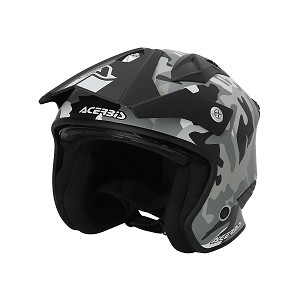 CASCO ACERBIS JET ARIA  CAMUFLAJE