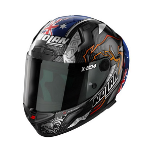 CASCO NOLAN X-804 RS ULTRA CARBON REPLICA C. STONER 10TH ANNIVERSARY CARBON