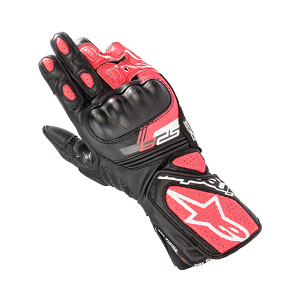 GUANTES ALPINESTARS STELLA SP-8 V3 LADY NEGROS, BLANCOS Y ROSAS