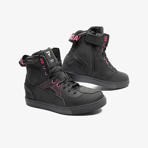 BOTAS VANDAL REBELHORN NEGRA Y ROSA